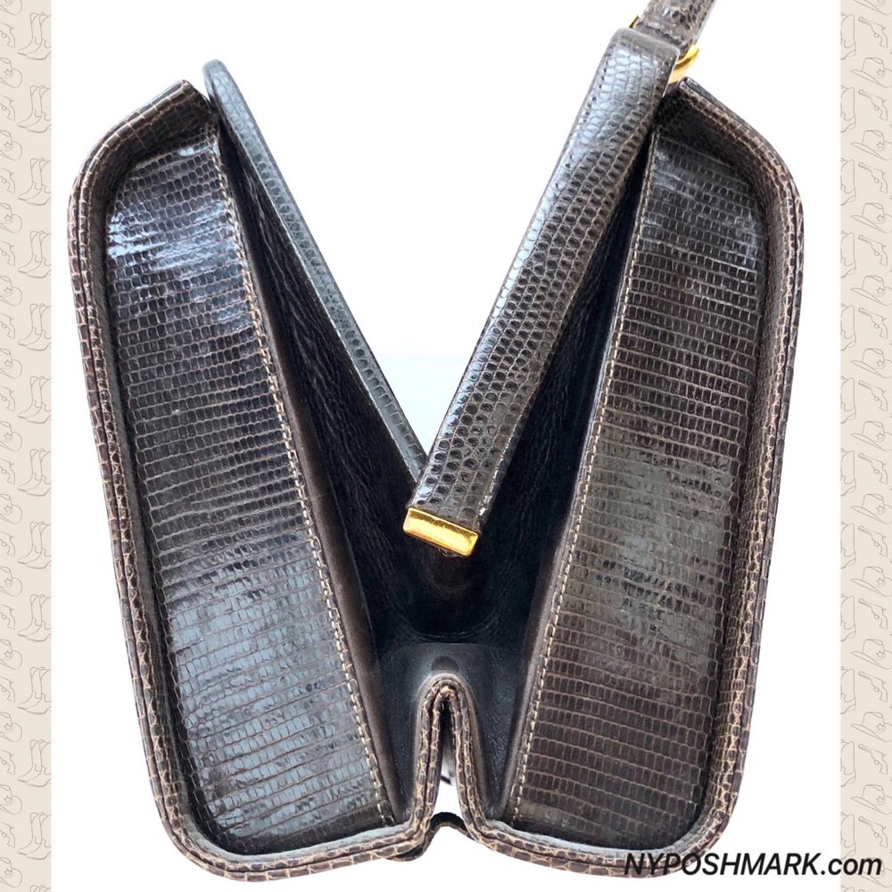 SOLD! Vintage Women’s Alligator Doctor Handbag - Picture 4 of 7